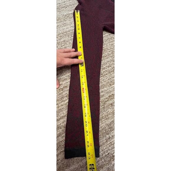 Artisan NY Womens Long Full Double Zipper Long Purple Gray Cardigan Size XS - Picture 3 of 9